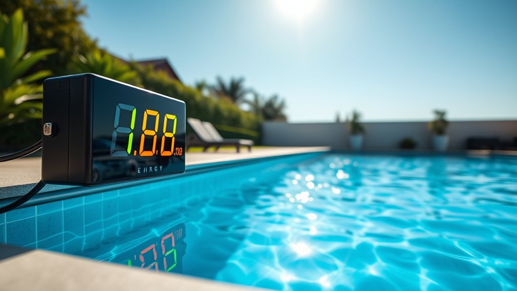measure pool equipment power