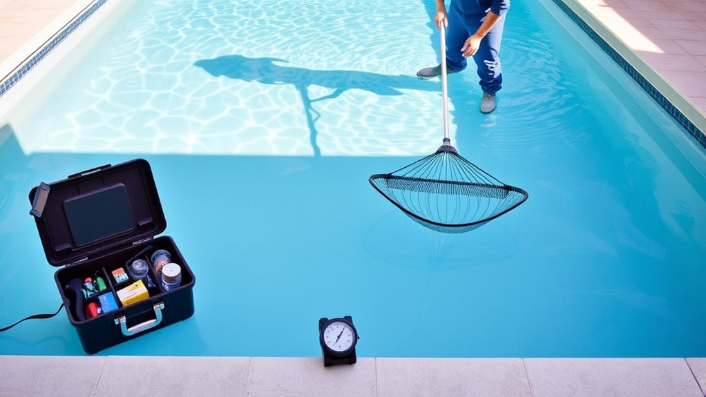 monthly pool maintenance checklist