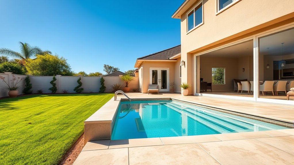 optimal pool placement considerations