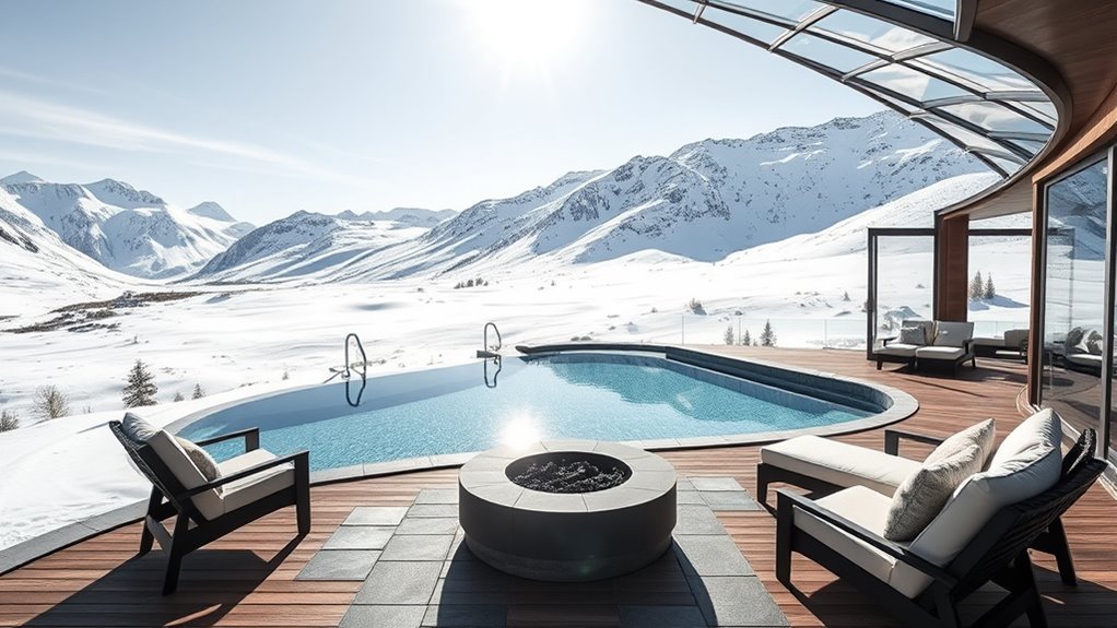 optimal winter pool placement