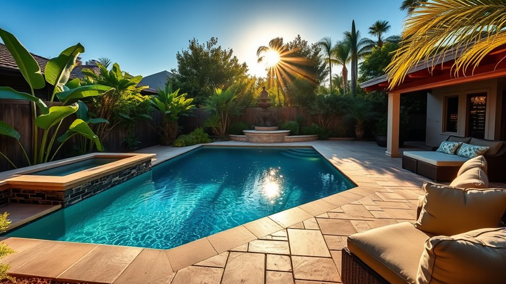 outdoor entertainment and landscaping