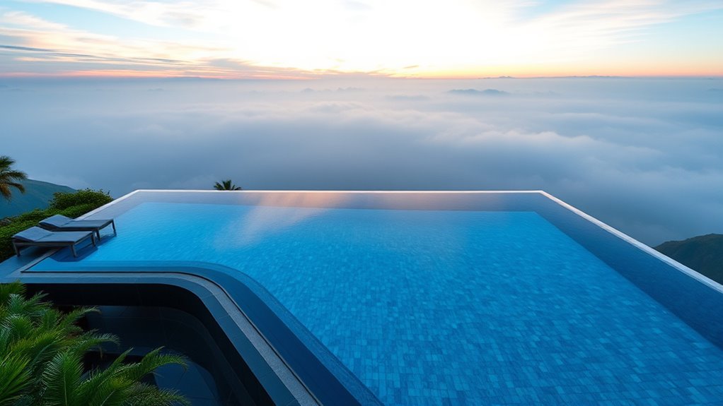 panoramic elevated infinity pool