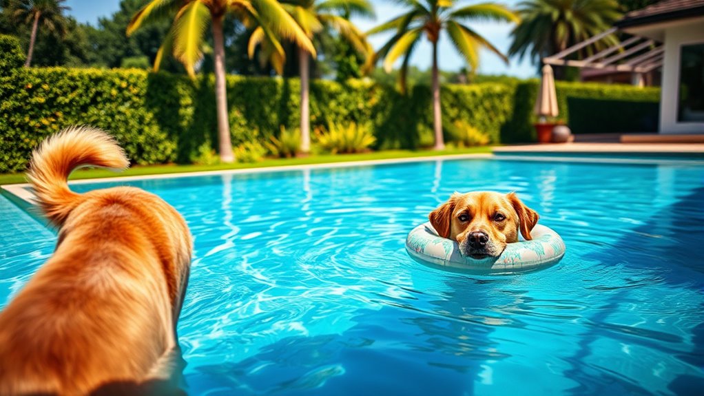 pet safety around pools