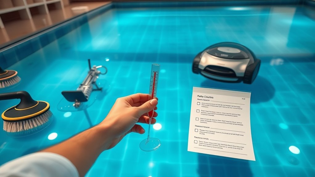 pool care checklists