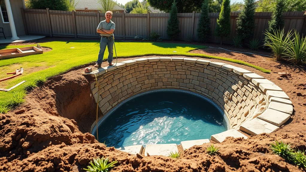 pool construction process
