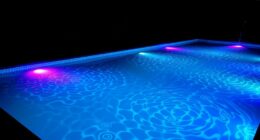 pool lighting for night