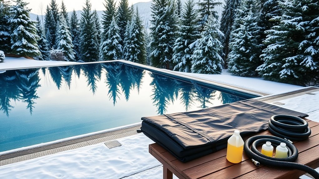pool opening spring checklist
