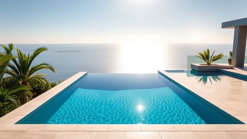 pool size and shape