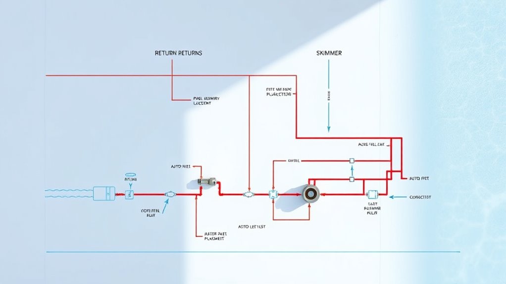 pool water circulation and flow