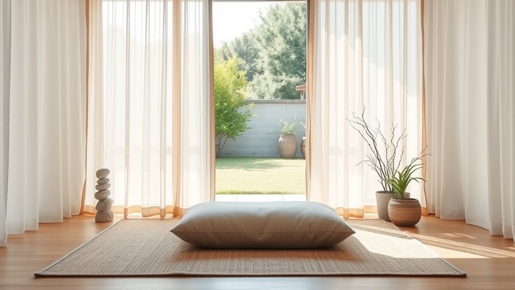 privacy openness meditation environment