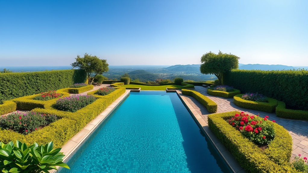 professional vanishing edge landscaping