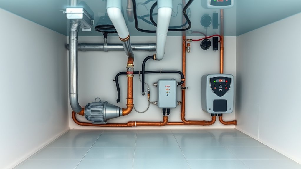 proper pump heater placement