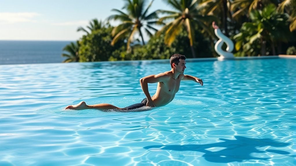 resistive water lunges