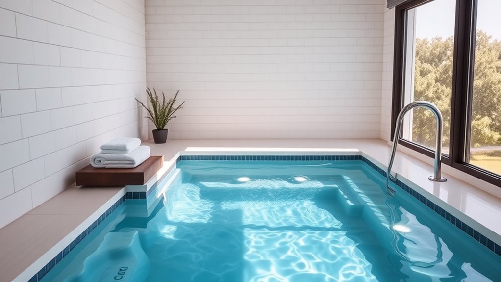 safe accessible hydrotherapy setup