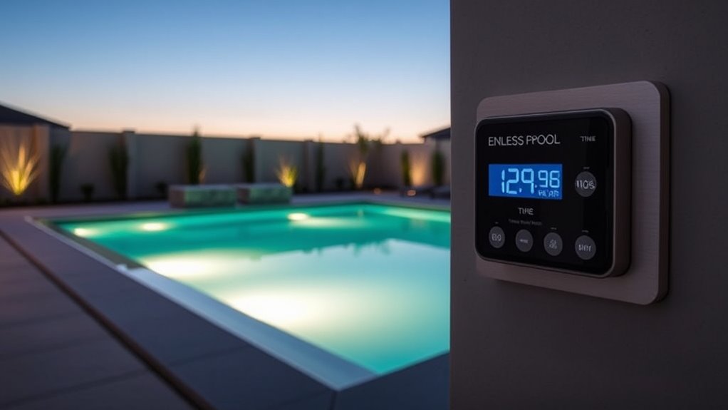 schedule pool equipment operation