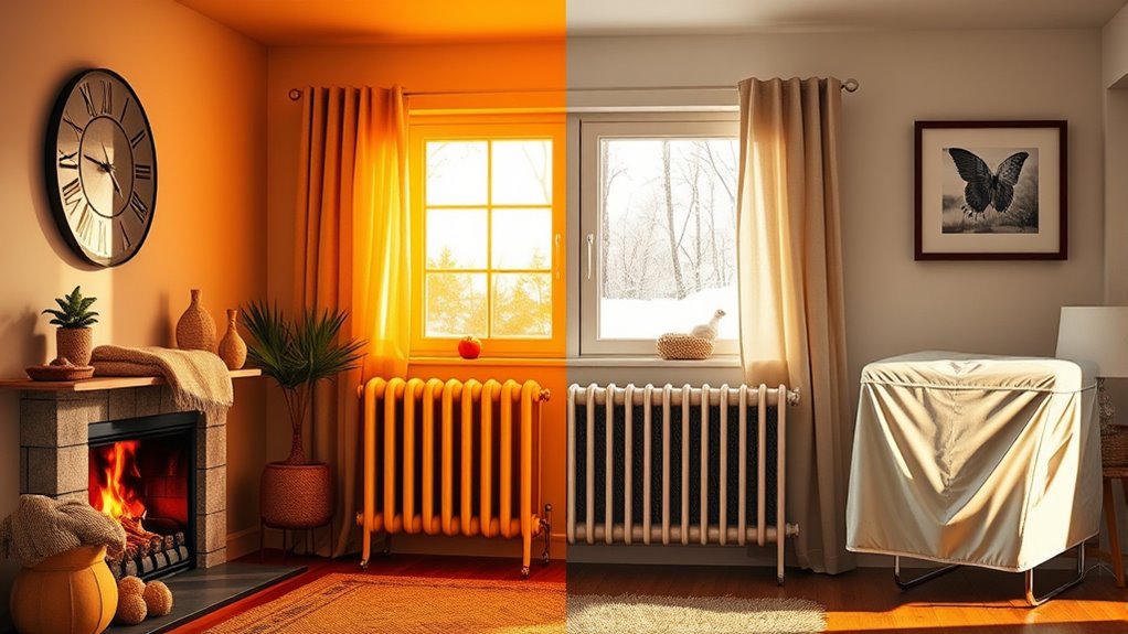 seasonal heating solution selection