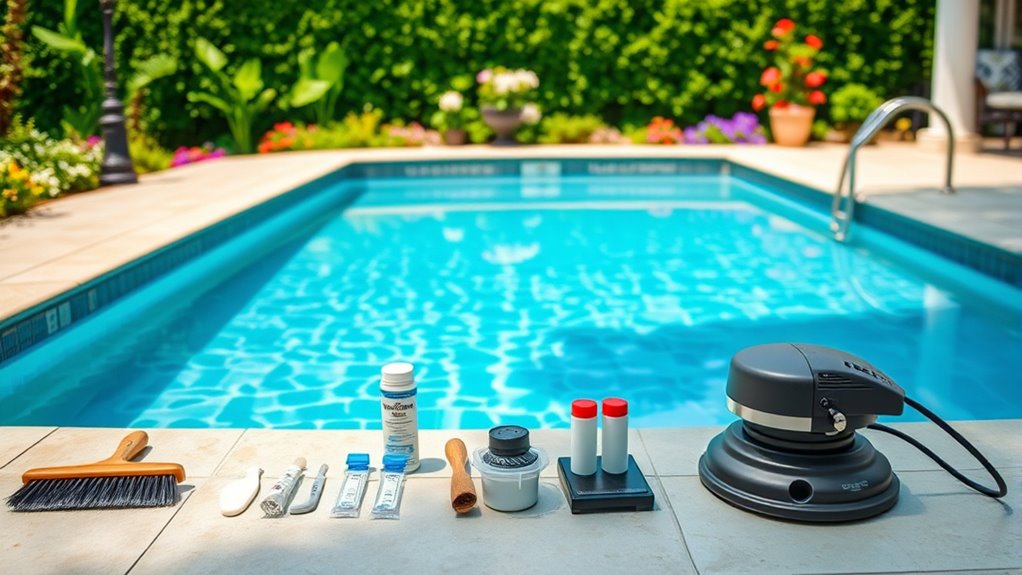 seasonal pool maintenance checklist
