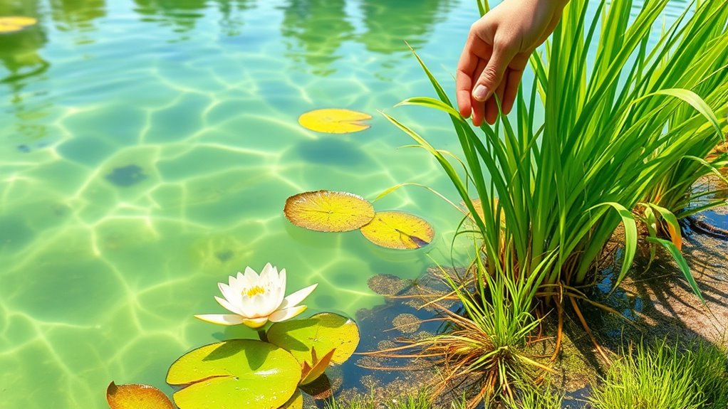 select plants control algae