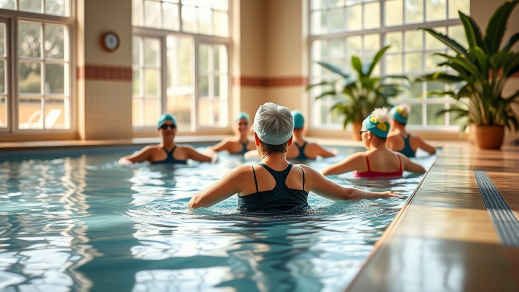 senior friendly aquatic exercise