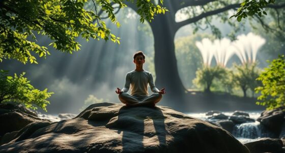 serene visual and auditory experience