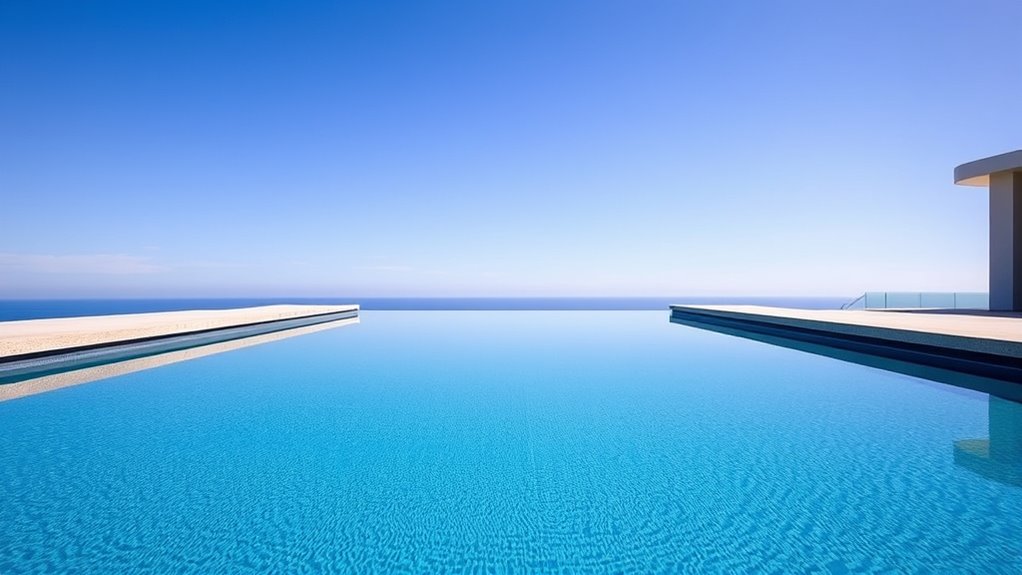 sharp geometric pool design
