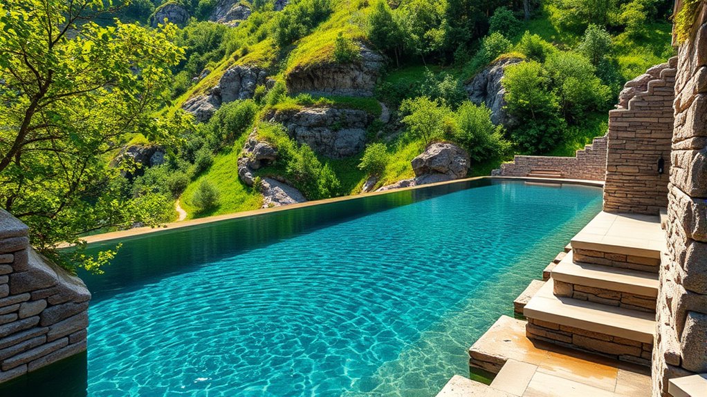 slope stabilization with retaining walls