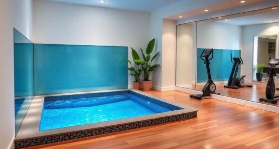 small space endless pool