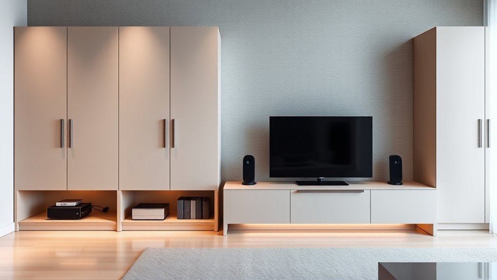 smart hidden multi functional storage