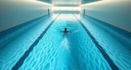 swimming against a current