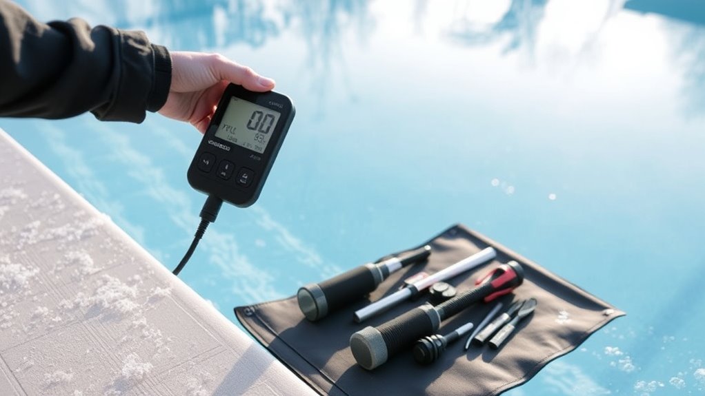 test and balance pool water