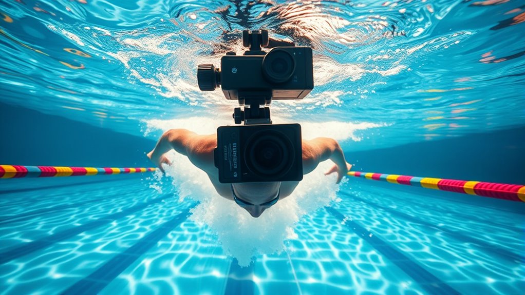 underwater high resolution waterproof camera