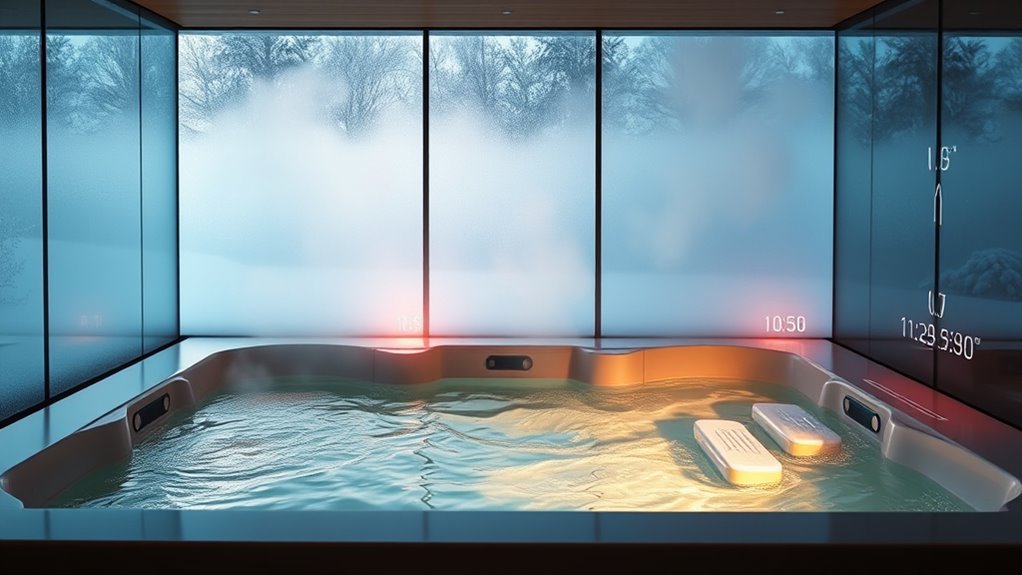 use pool cover insulation