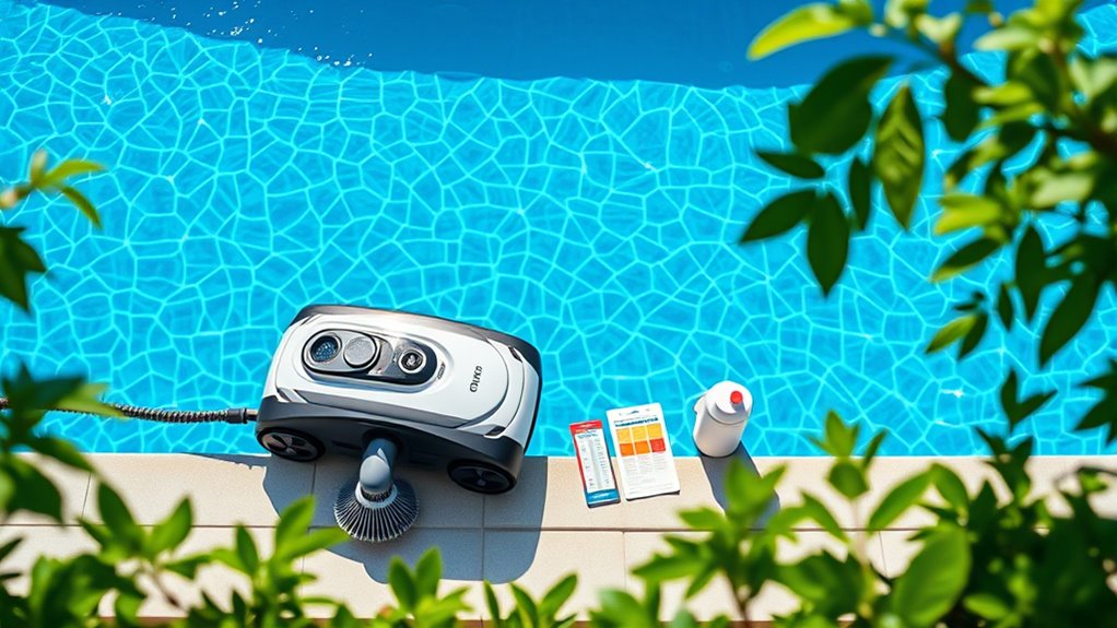 weekly pool maintenance routine