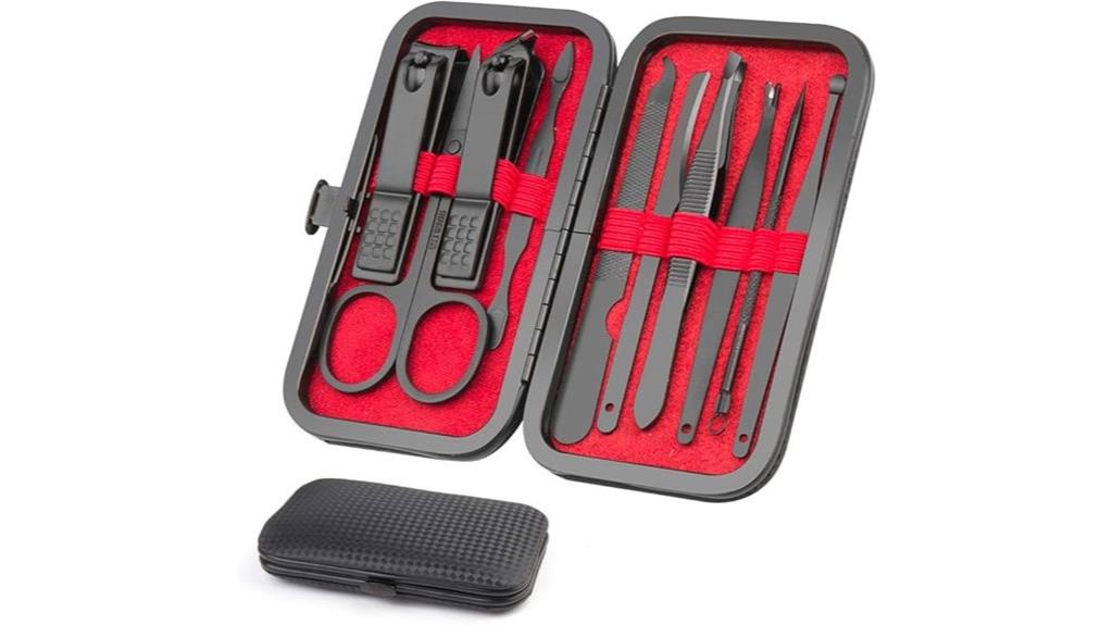 10 piece grooming set