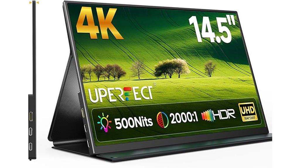 14 5 inch 4k portable monitor
