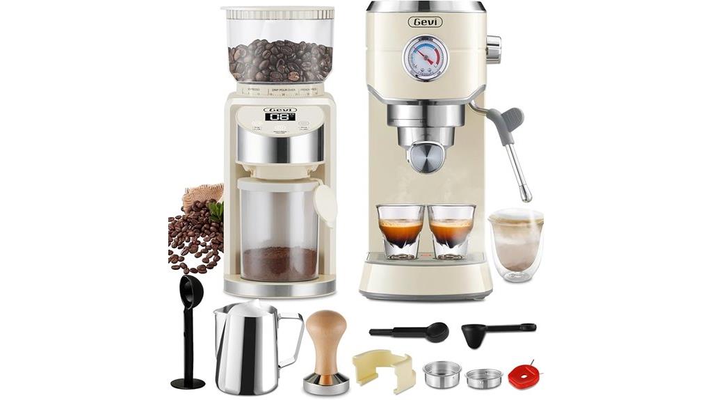 20 bar burr grinder espresso