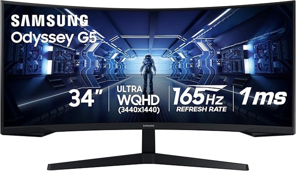 34 inch curved gaming monitor