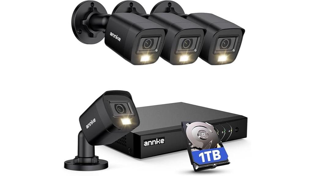 8 channel ai security system