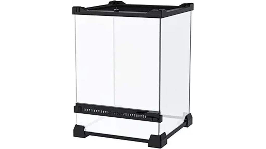 8x8x12 glass terrarium