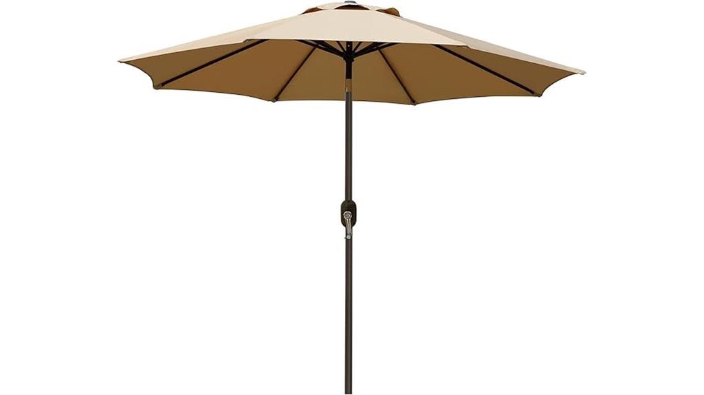 9ft tilt crank umbrella