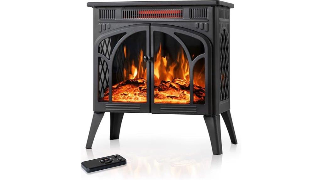 adjustable flame color fireplace