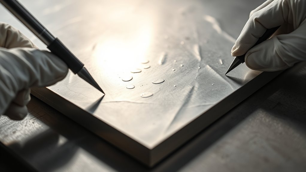 aligning and fixing sheets