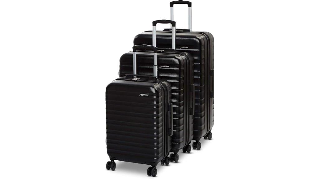 amazon basics luggage set