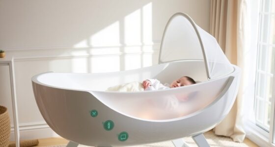 auto rocking bassinets with cry detection