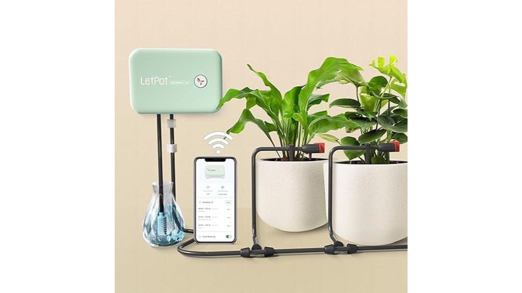 automated potted plant watering