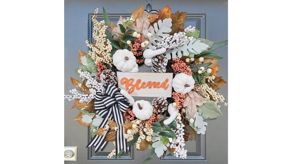 autumn front door decor