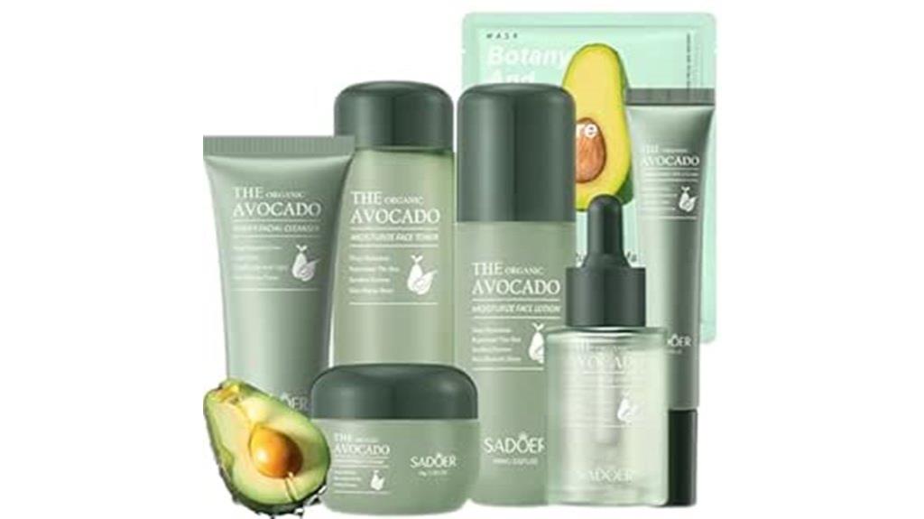 avocado skin care gift