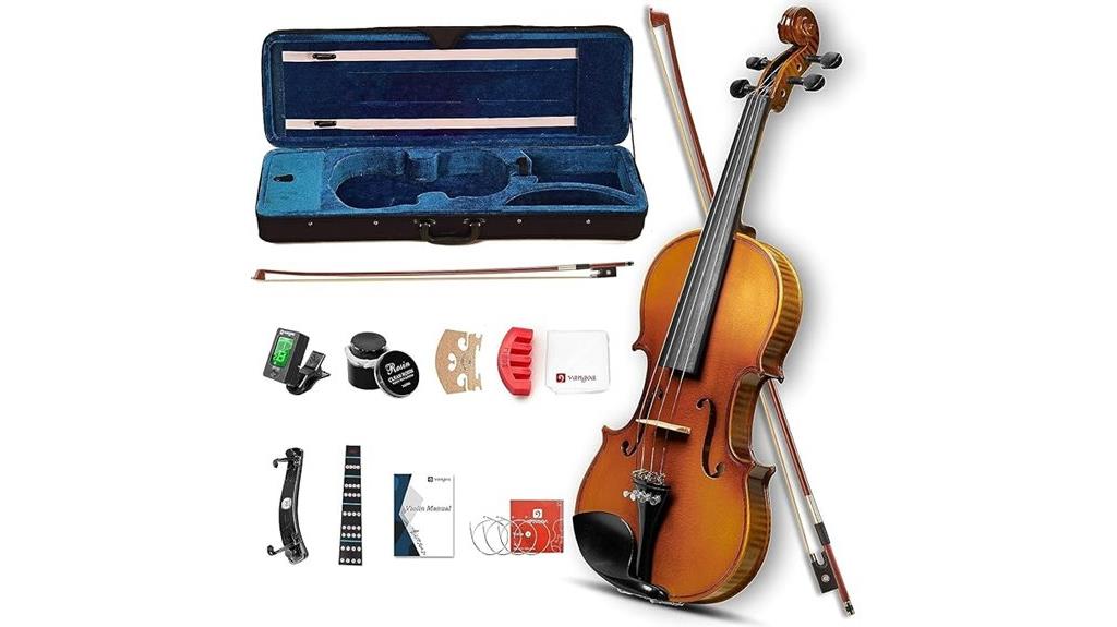 beginner acoustic violin kit