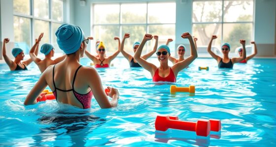beginner water exercise routines