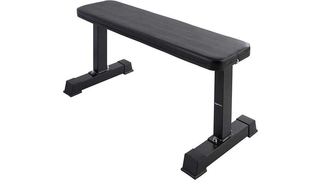 black amazon basics bench